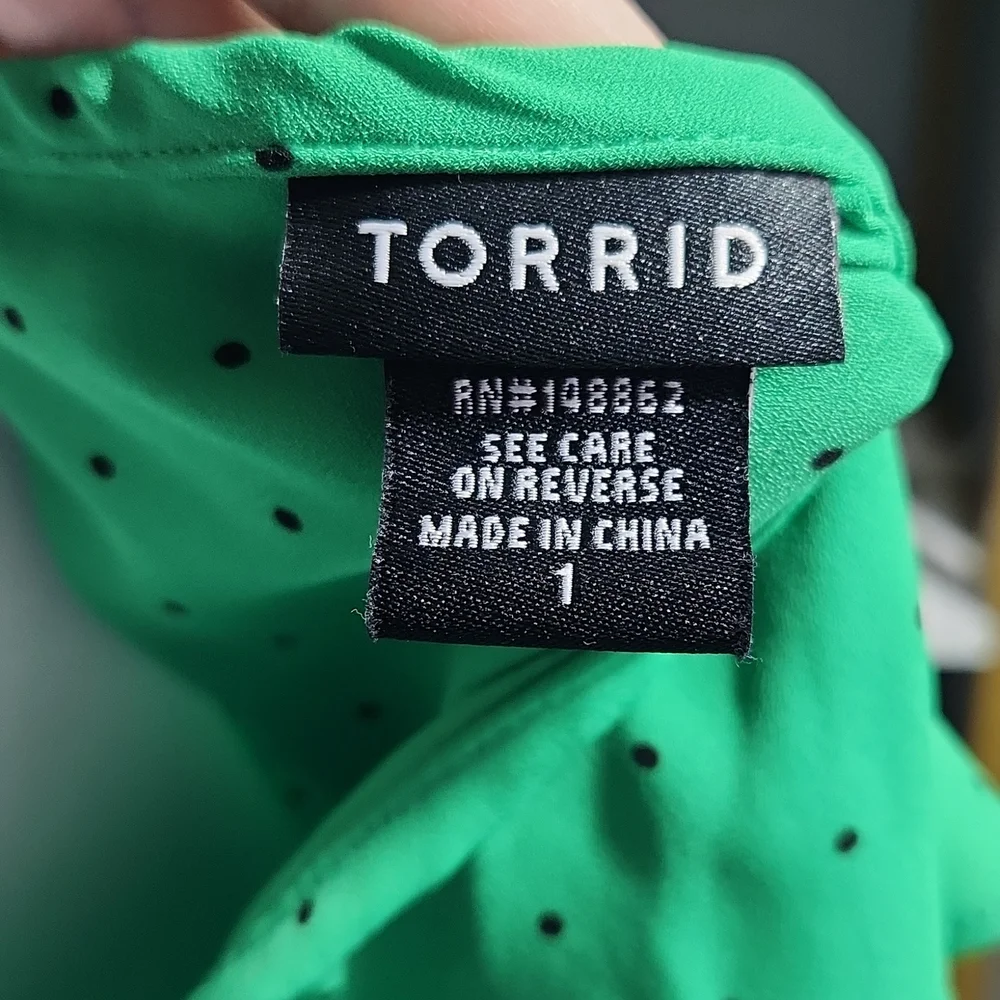 Torrid Blouse - Picture 6 of 9